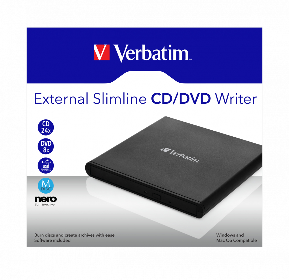 Verbatim Slimline DVD Writer