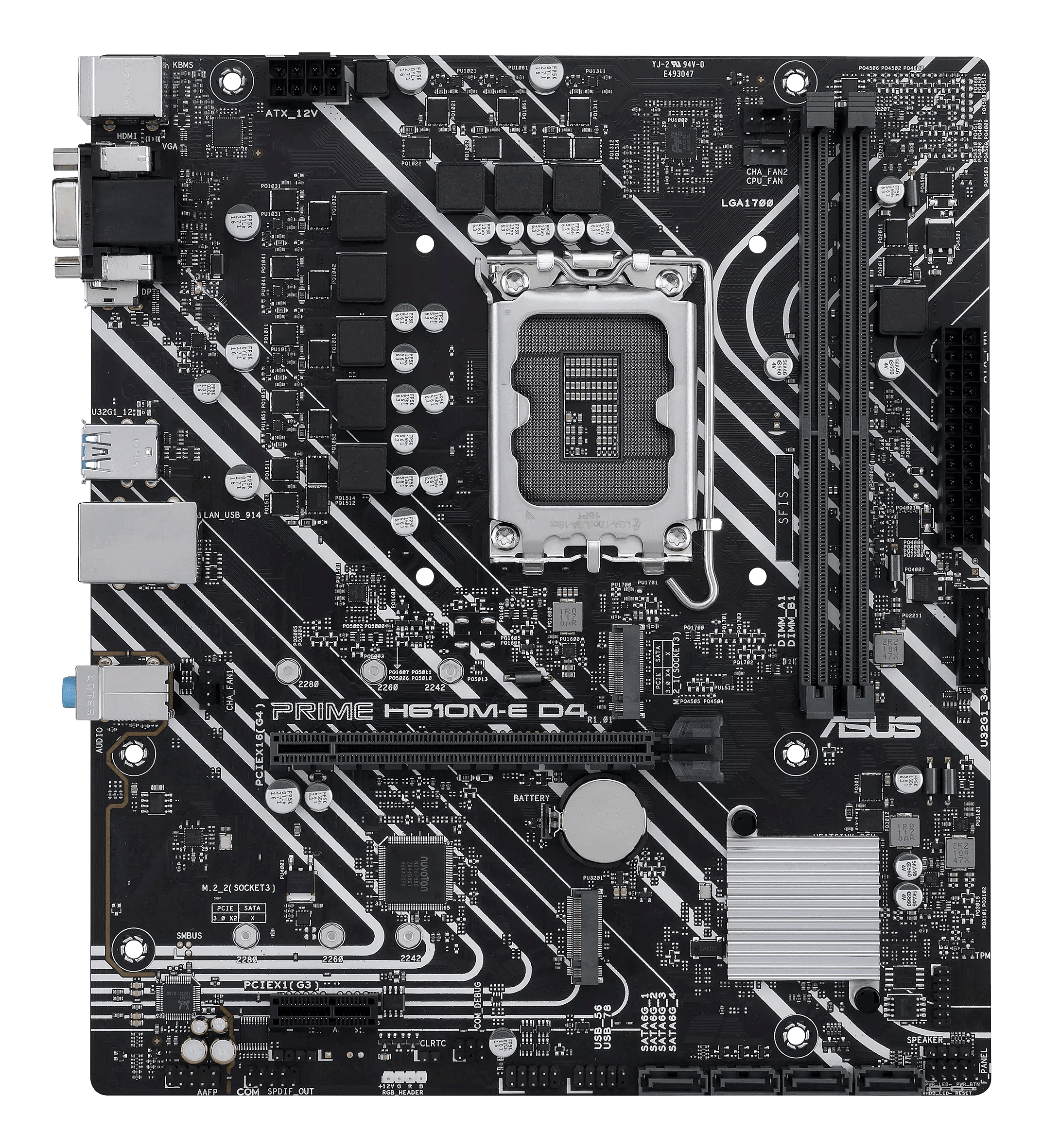 ASUS PRIME H610M-E D4-CSM
