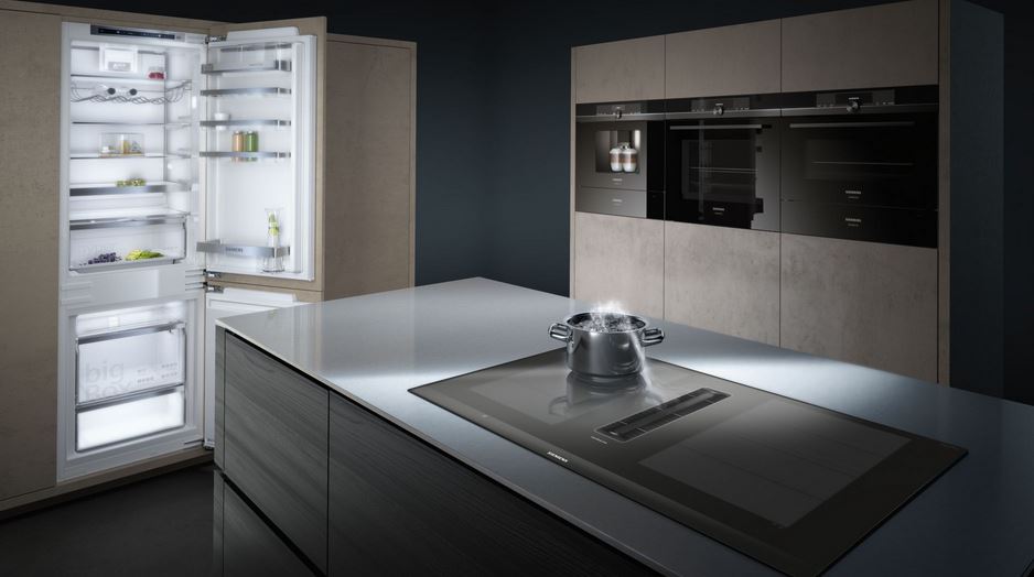 SIEMENS iQ700 EX875LX67E hob with extractor hood (induction) 80 cm [ EEK: B / Scale A+++ to E ], EAN: 4242003867198