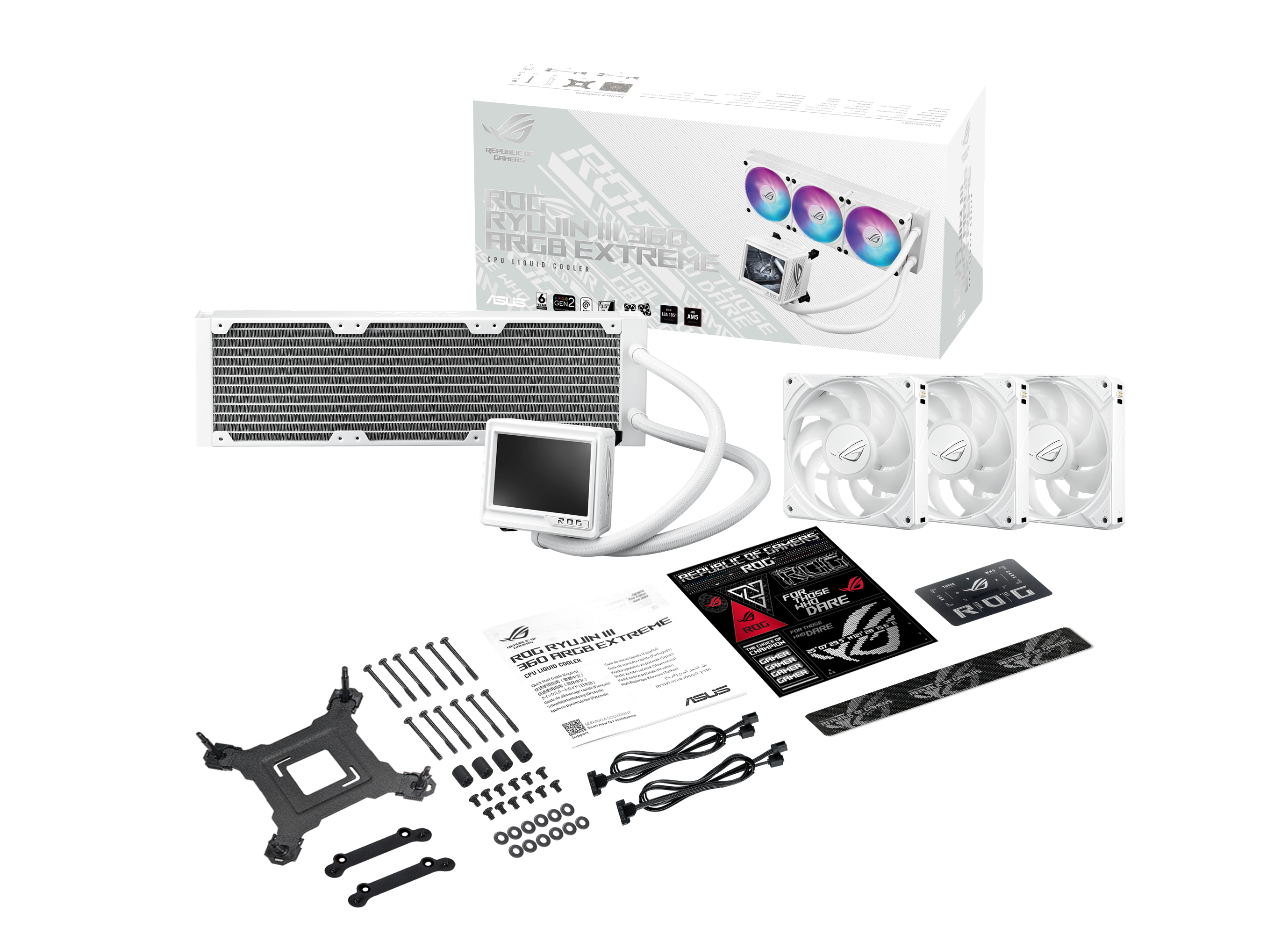ASUS ROG Ryujin III 360 ARGB Extreme WHT