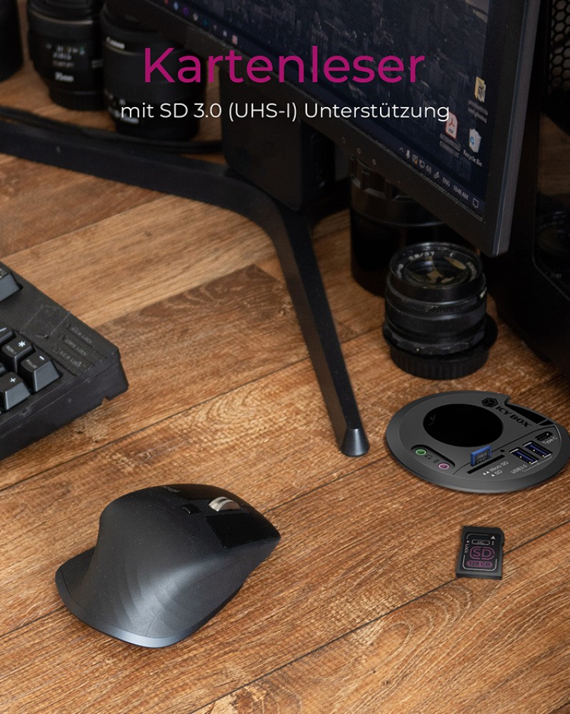 ICY BOX IB-HUB1430-CR