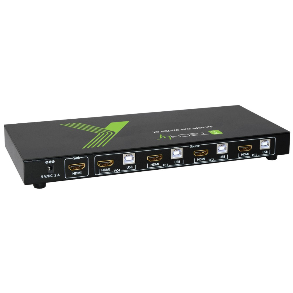 Techly IDATA-KVM-HDMI4U
