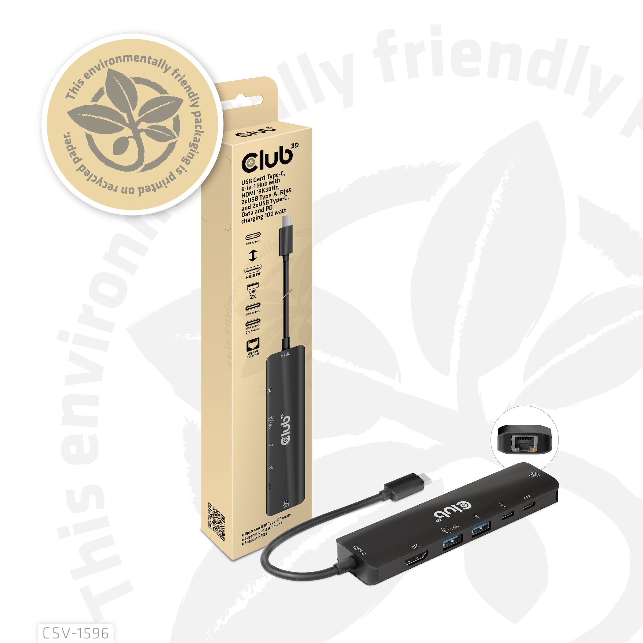 Club 3D CSV-1596