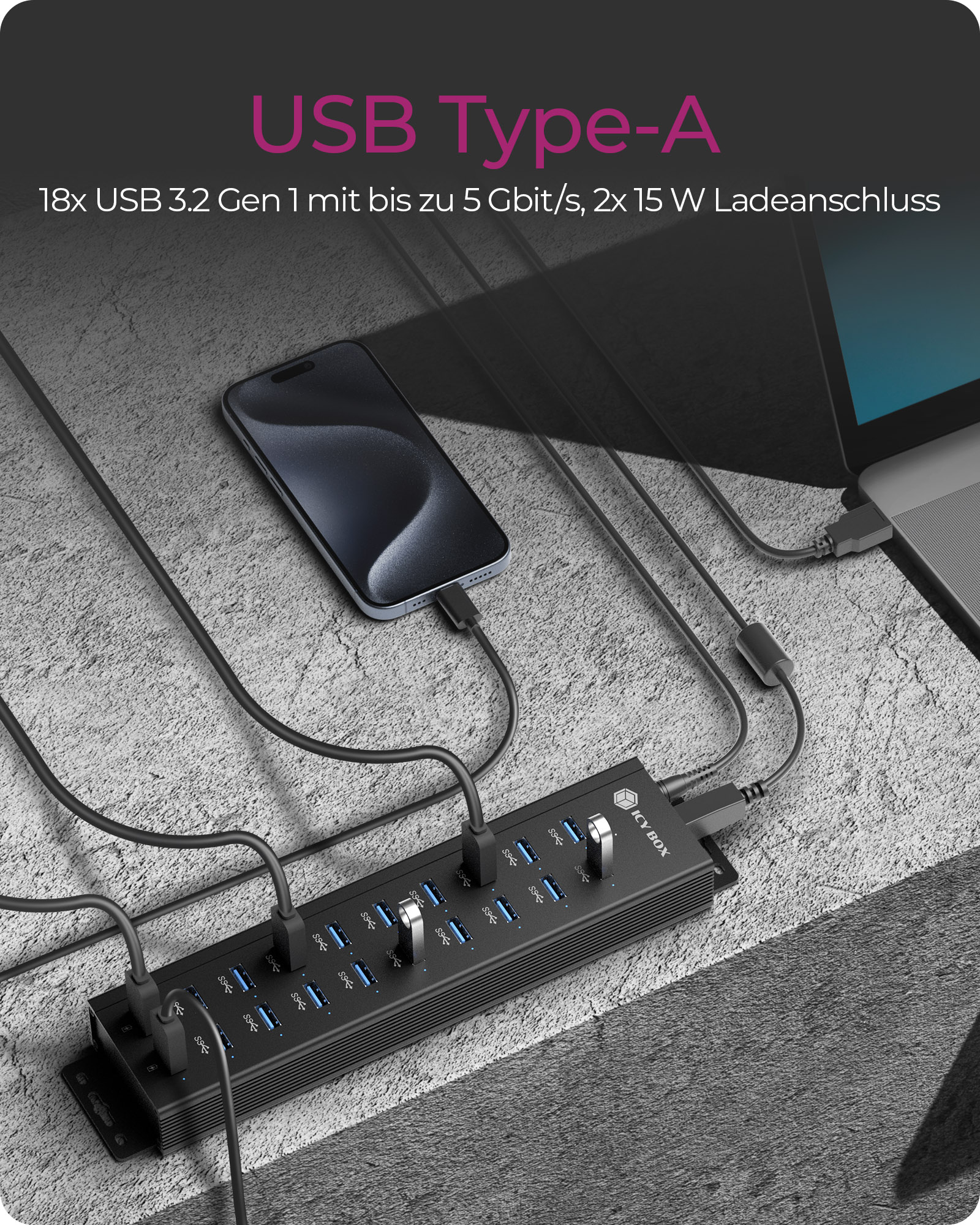 ICY BOX IB-HUB1720-U3