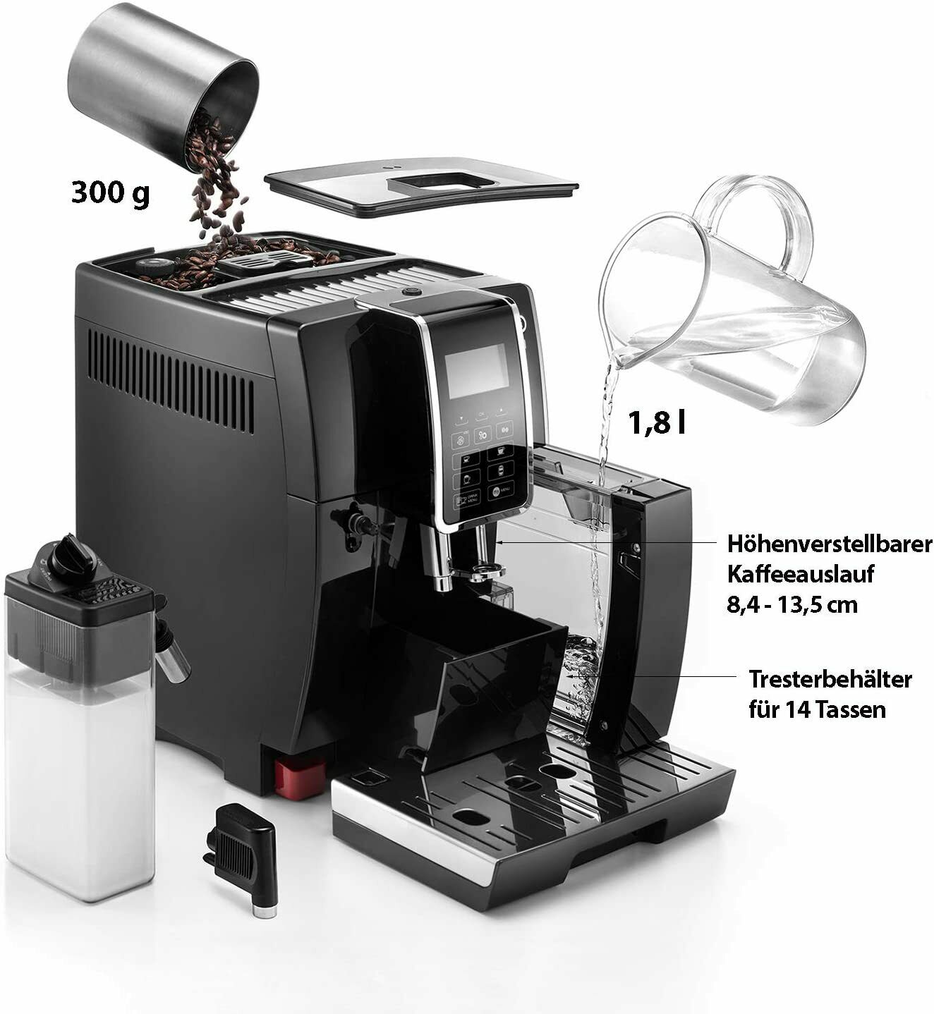 dinamica4 De'Longhi Dinamica ECAM 356.57 expresso