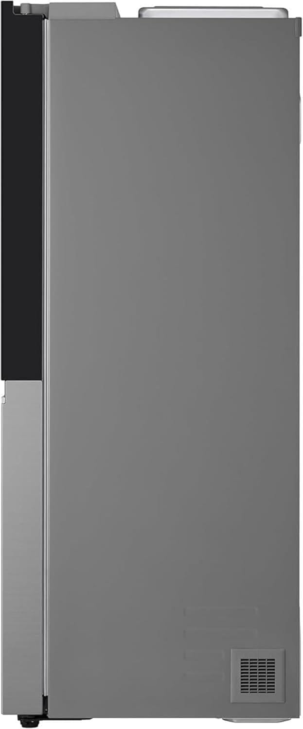 LG GSGV81PYLL – seitliche Perspektive mit klaren Linien und glatter Oberfläche