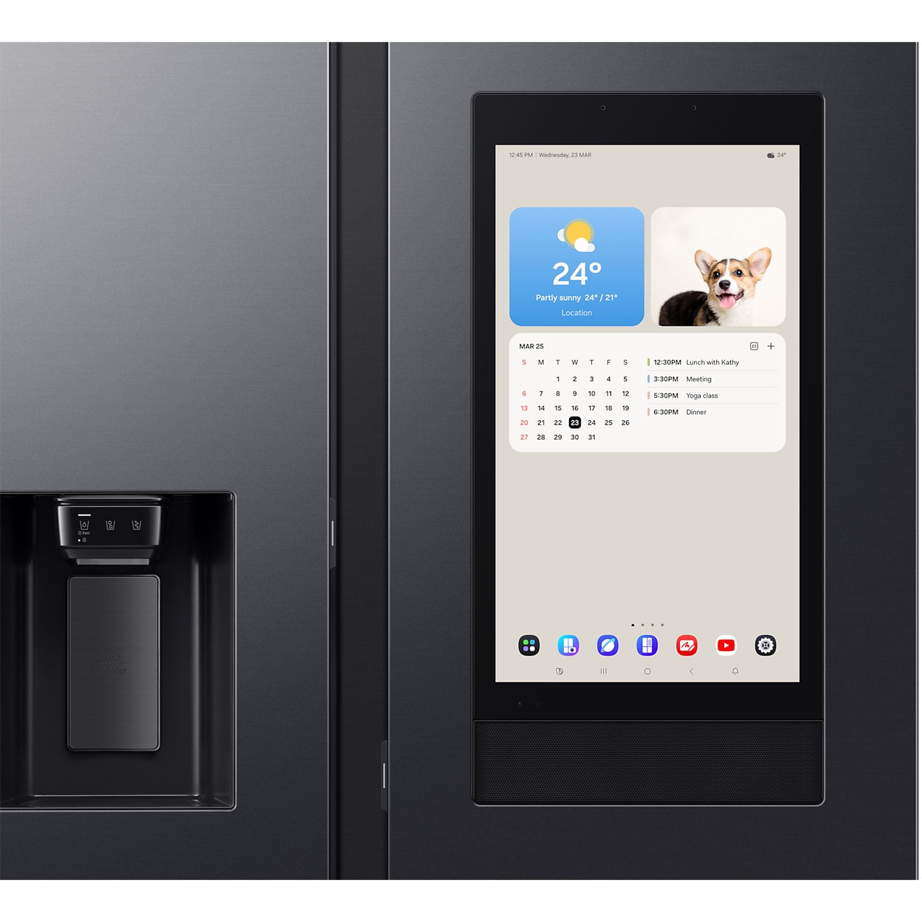 Samsung Auto Open Door and ice dispenser