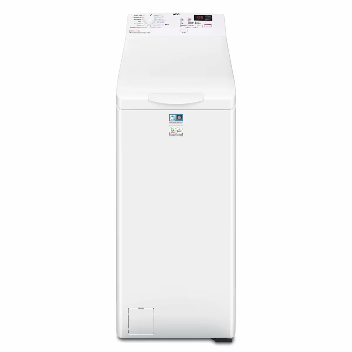 AEG LTR6E41268 6000 ProSense® Toplader-Waschmaschine | 6 kg | Mengenautomatik | Energieklasse A | Schmaldesign