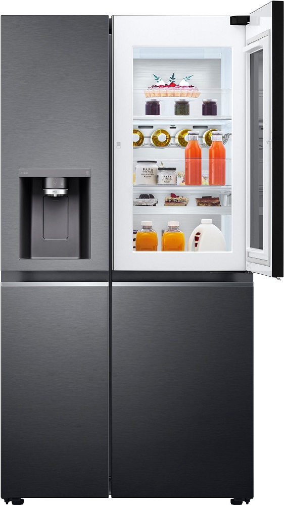  LG GSXV91MCAE Side-by-Side-Kühlschrank schnelleres und gleichmäßigeres Kühlen