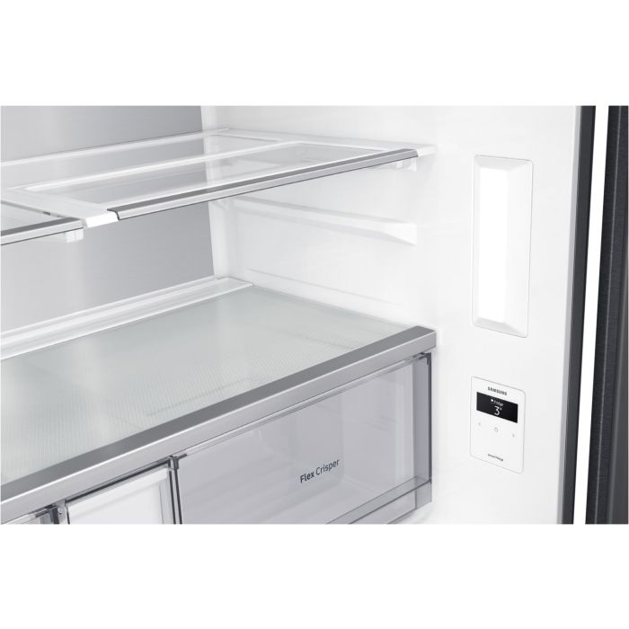 SAMSUNG Side-by-Side Kühlschrank RF65A967EB1/EG Black Steel - Festwasseranschluss