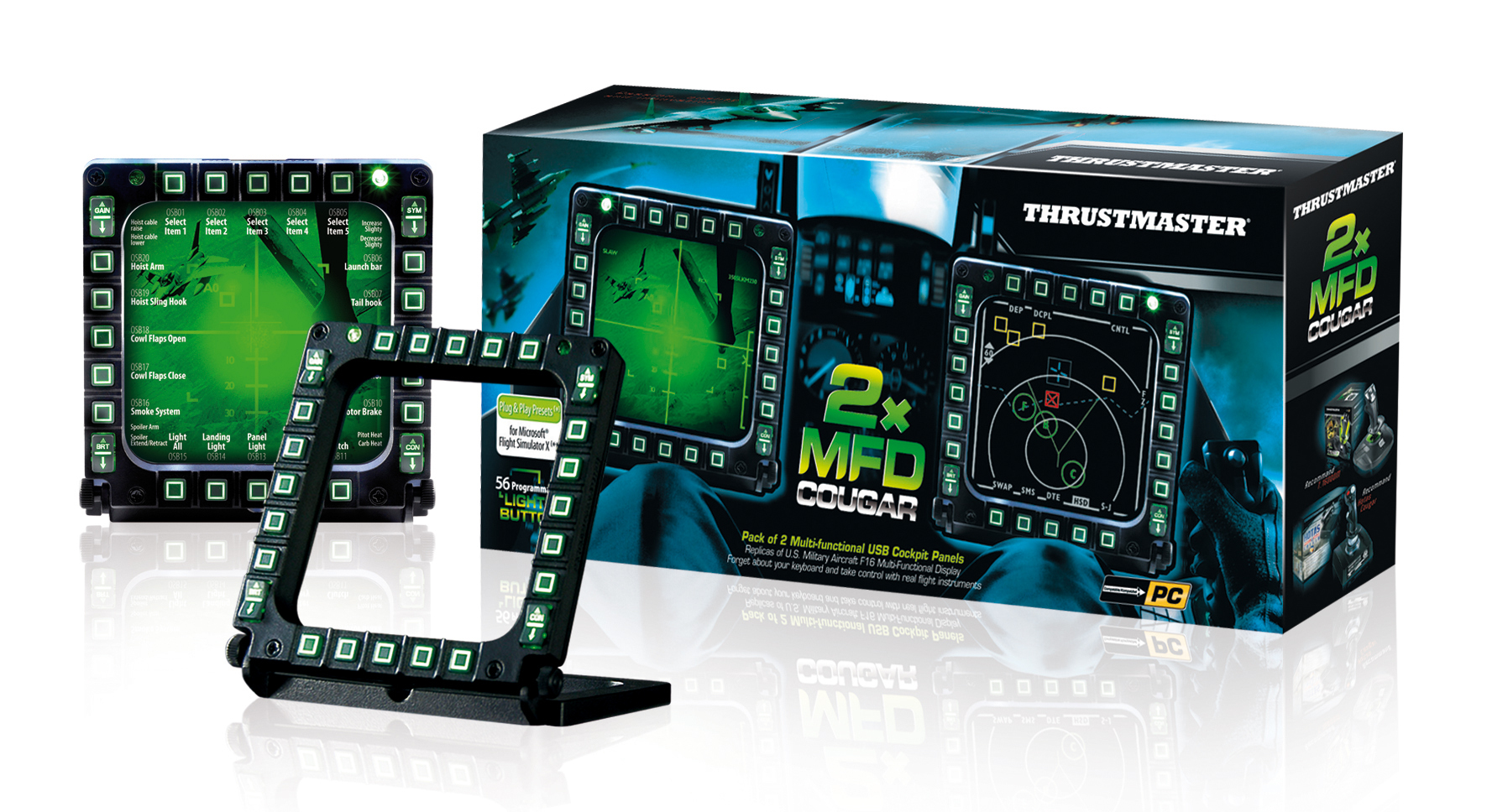 Thrustmaster MFD Cougar Pack