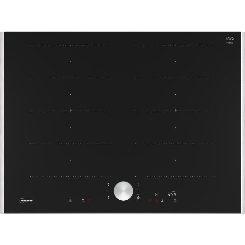 1SczLtXkWYwFBB NEFF T67TTX4L0 N90 Induktionskochfeld, 70 cm Schwarz, mit Rahmen aufliegend