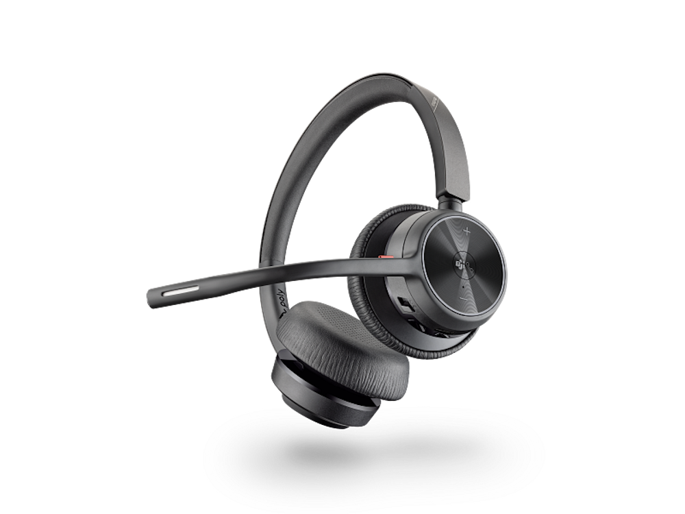 HP Poly Voyager 4320 USB-A Headset +BT700 Dongle, für Microsoft Teams zertifiziert