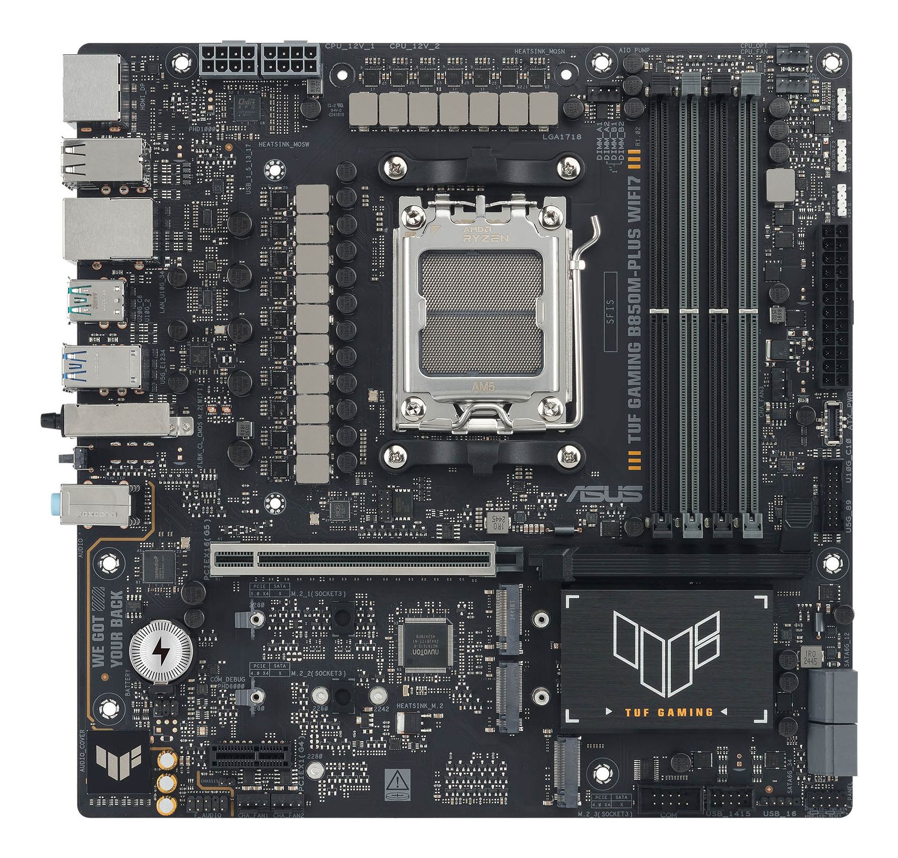 ASUS TUF GAMING B850M-PLUS WIFI7