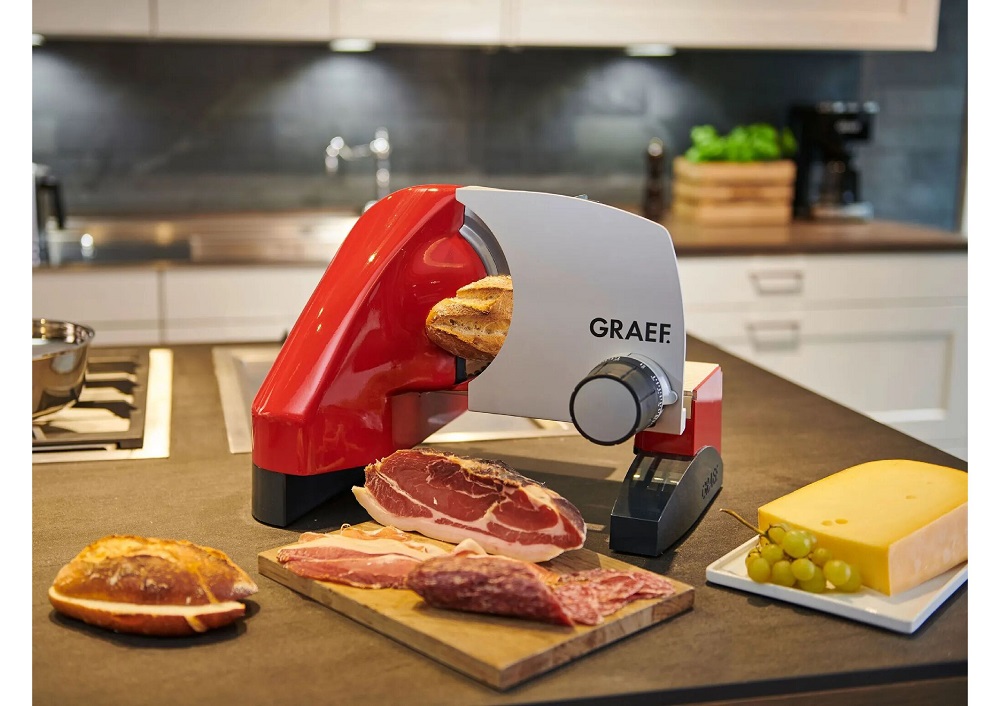 Zentrale Bedieneinheit und Schnittstärkeneinstellung