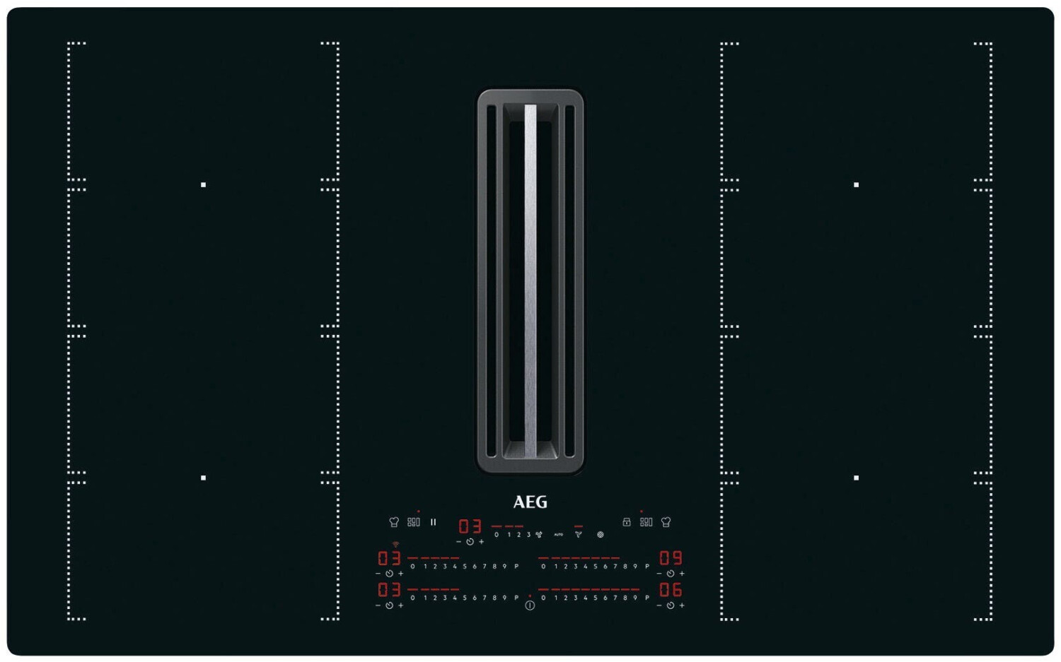 AEG_CCE84779CB_1 AEG CCE84779CB Induktions-Kochfeld, Serie 9000 SensePro, 80cm | EAN: 7332543802449