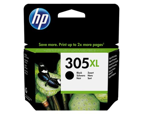 HP Tinte schwarz Nr. 305XL Tinte (3YM62AE)