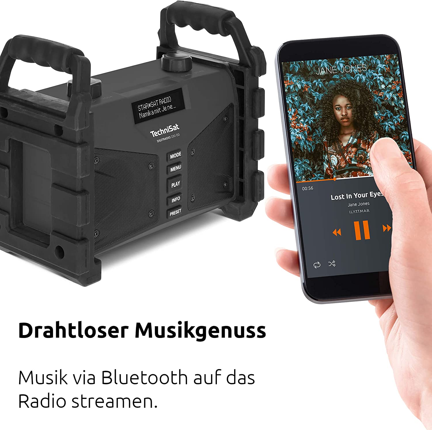 TechniSat DIGITRADIO 230 OD DAB+ und Bluetooth, EAN: 4019588239074