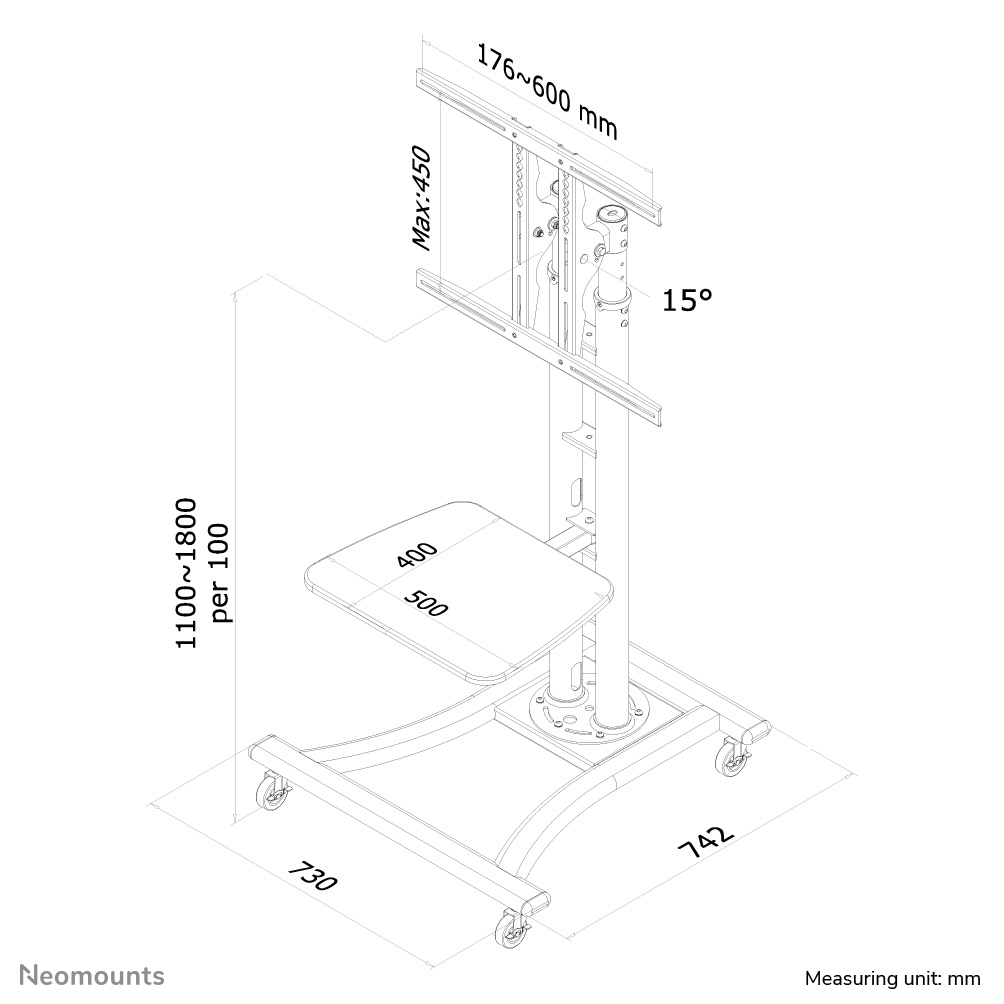 Neomounts PLASMA-M1800E