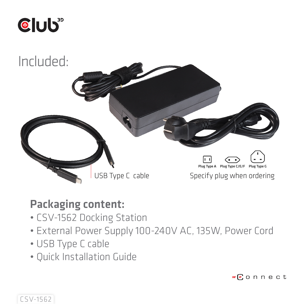 Club 3D CSV-1562