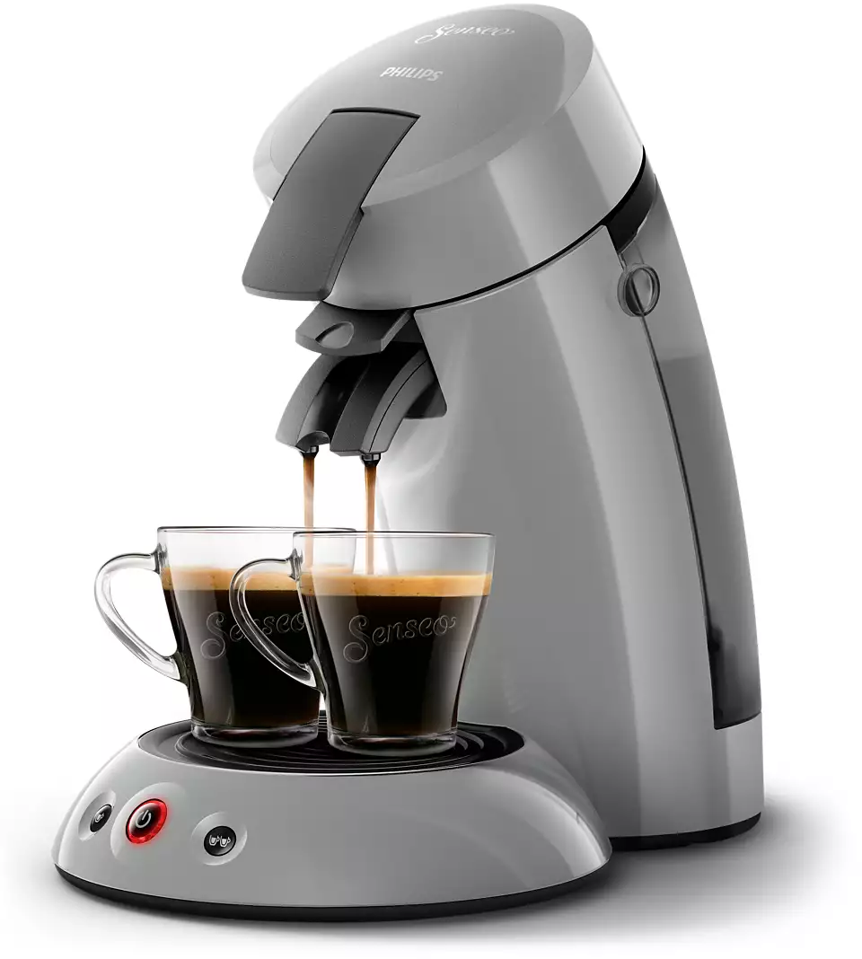 Philips Senseo HD 6553/70 Kaffeepadmaschine, Grau