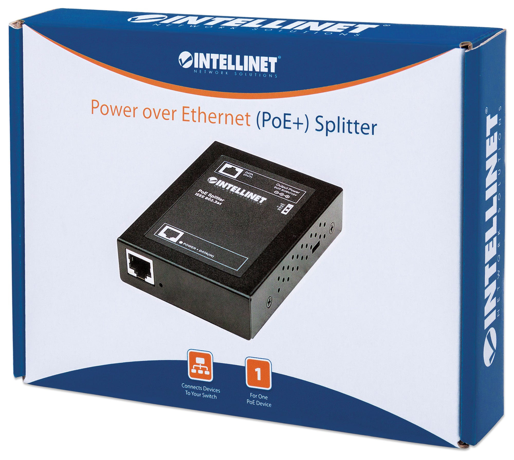 Intellinet PoE+ Splitter 560443