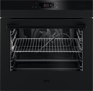 AEG Serie 7000 BSK778380T Dampfbackofen, Pyrolyse, 60 cm, schwarz