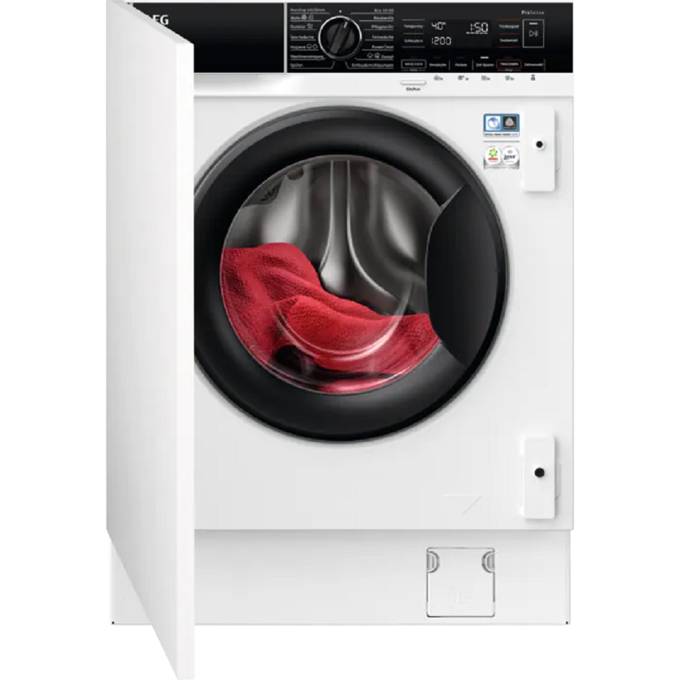 AEG LWR8WI7680 Serie 8000 PowerCare Einbauwaschtrockner / 8 Kg Waschen - 4 Kg Trocknen