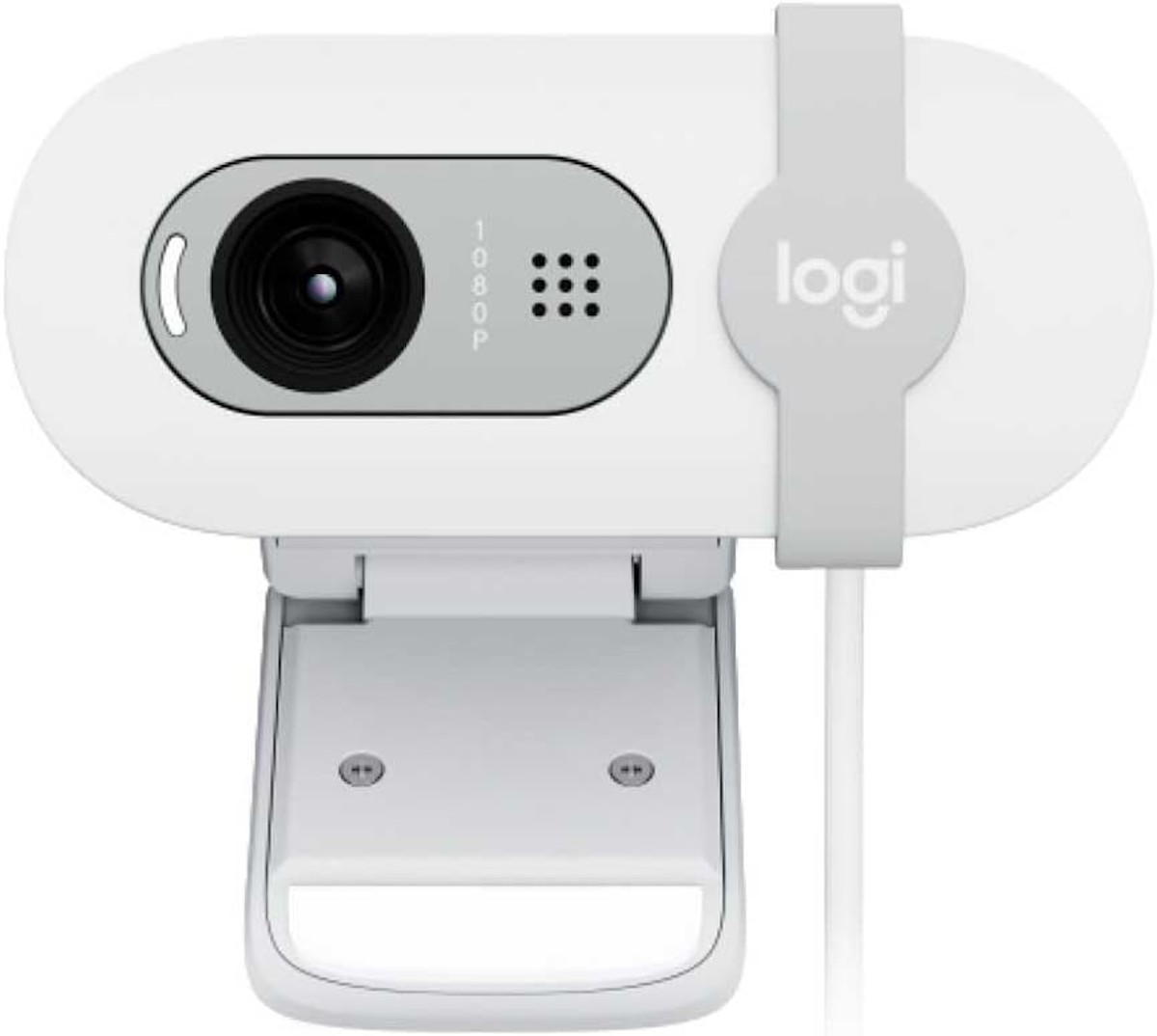 Logitech Brio 100 HD-Webcam Weiß Frontal