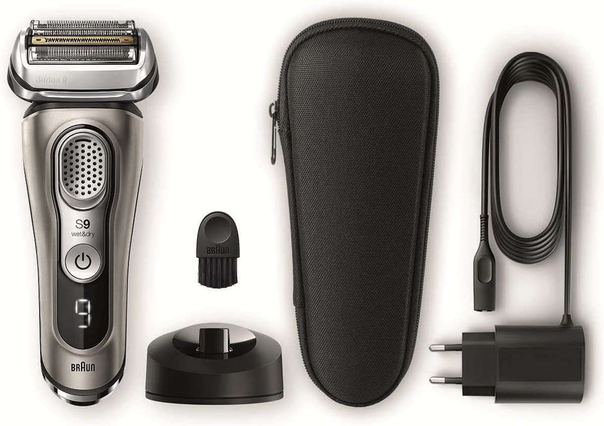 Braun Series 9 9325s Elektrorasierer in Graphite im Einsatz