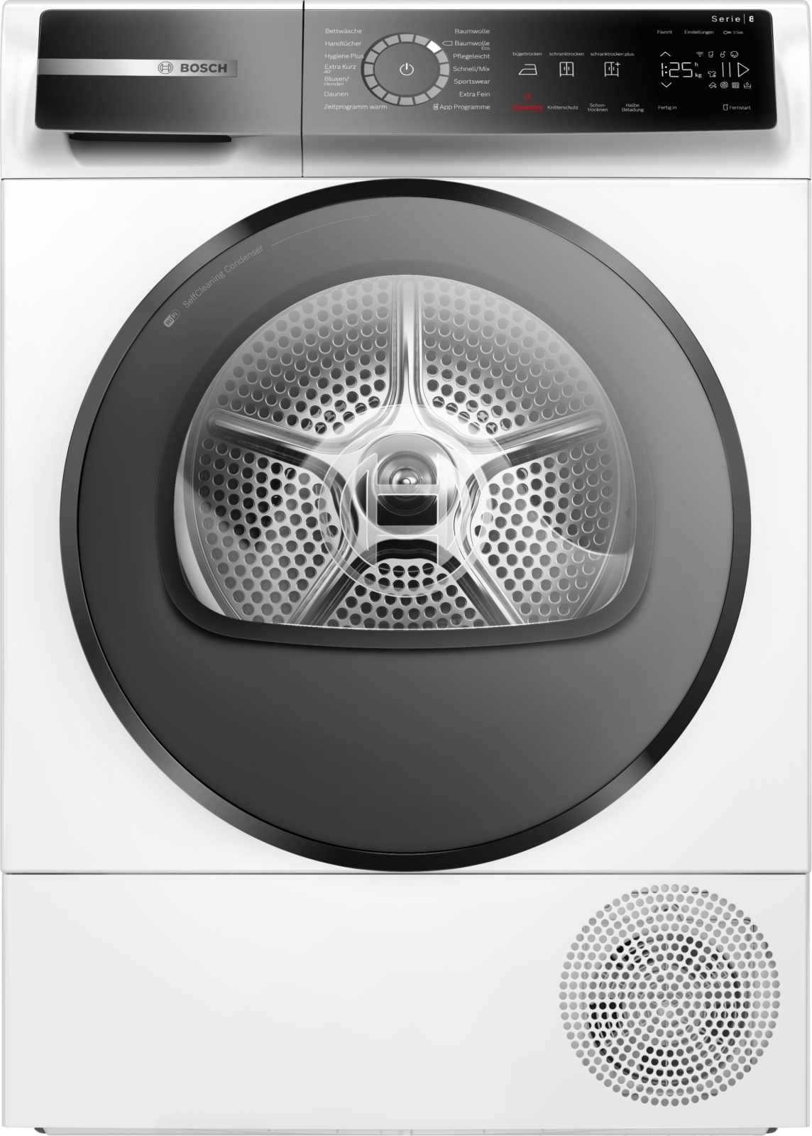 Bosch WQB246C40 Wärmepumpentrockner: 9 kg, AutoDry, SelfCleaning Condenser, Home Connect Bosch WQB246C40 Wärmepumpentrockner: 9 kg, AutoDry, SelfCleaning Condenser, Home Connect