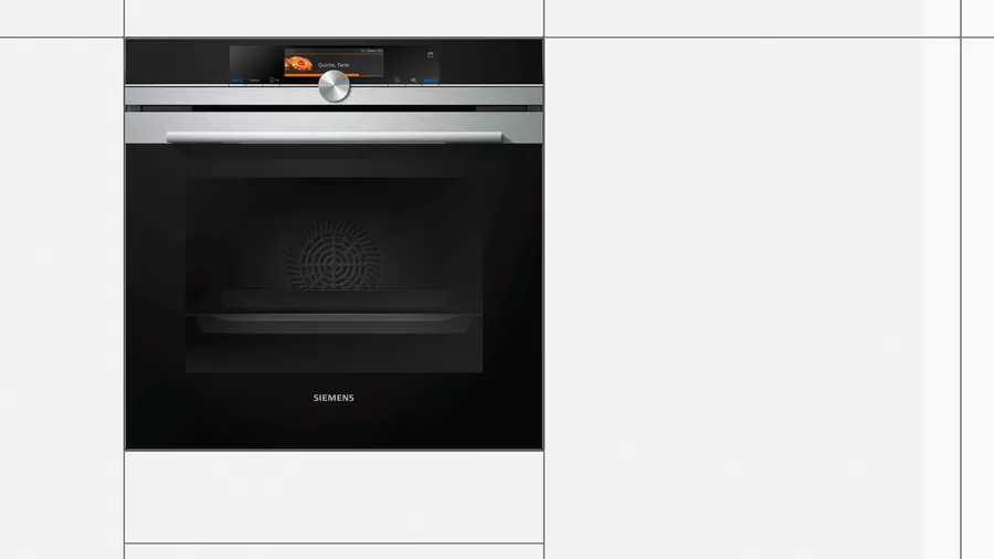 SIEMENS HS658GXS7 iQ700 Einbau-Dampfbackofen 60 x 60 cm Edelstahl, Backen