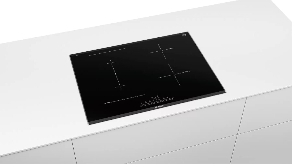 Bosch PVS775FB5E Series 6 induction hob, 70 cm, black - glass ceramic