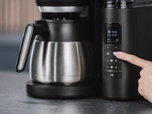 Melitta AromaFresh Therm Pro X - 5-stufige Kaffeestärke für jeden Geschmack Melitta AromaFresh Therm Pro X - Komfortable Steuerung