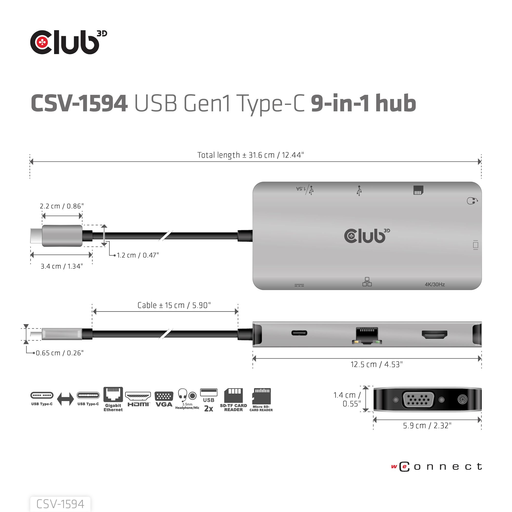 Club 3D CSV-1594