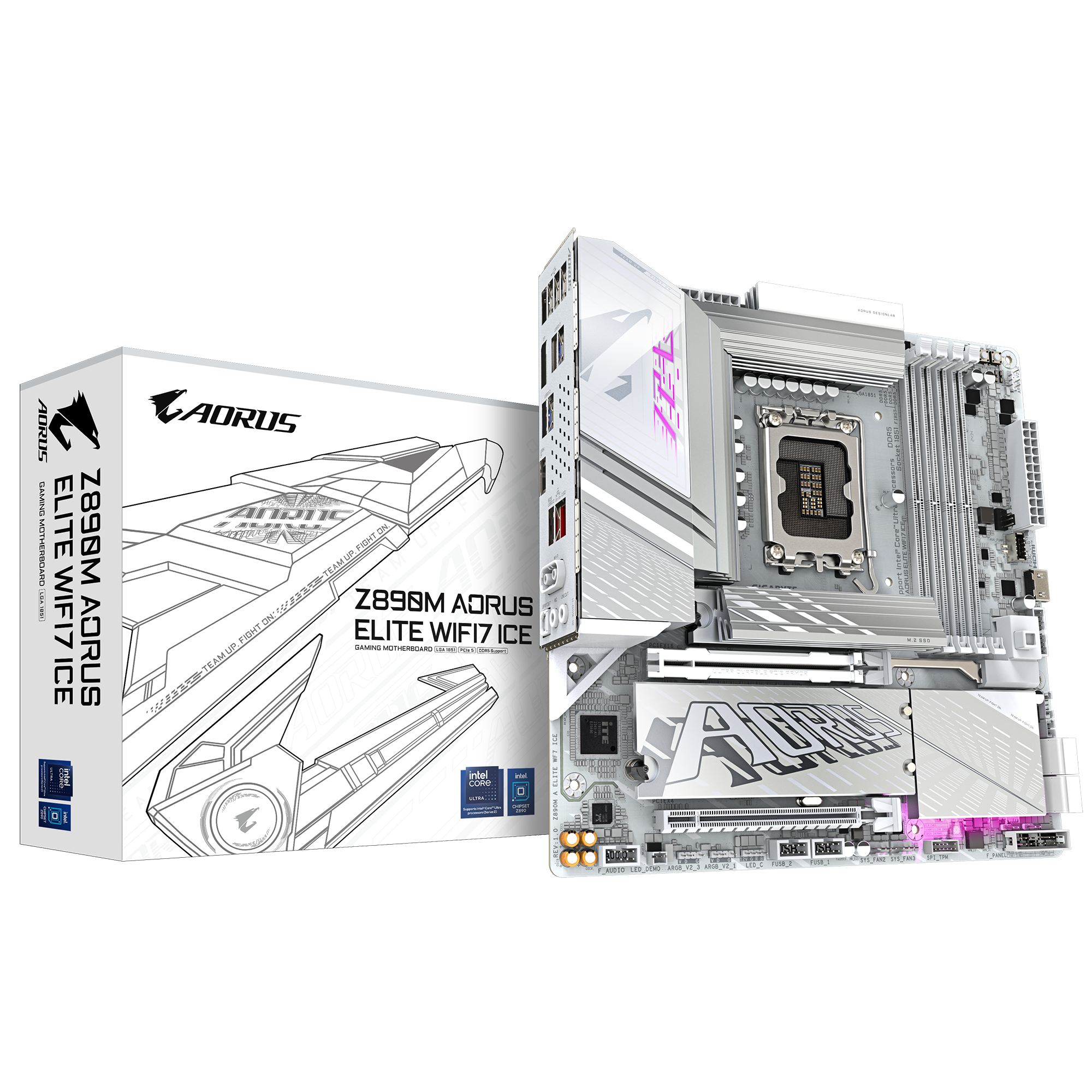 GIGABYTE Z890M AORUS ELITE WIFI7 ICE