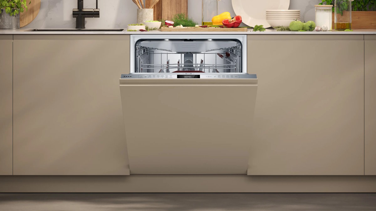 Neff S257ZCX18E vollintegrierbarer Geschirrspüler 60 cm – Bannerbild mit Produktübersicht und Zeolith-Trocknung