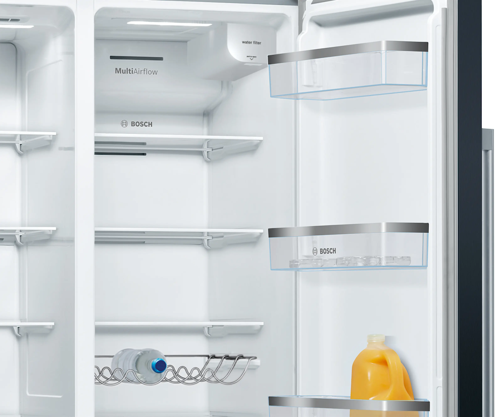 Bosch KAD93ABEP Side-by-Side Kühl-Gefrierkombination | XXL-Kapazität | Eis- & Wasserspender