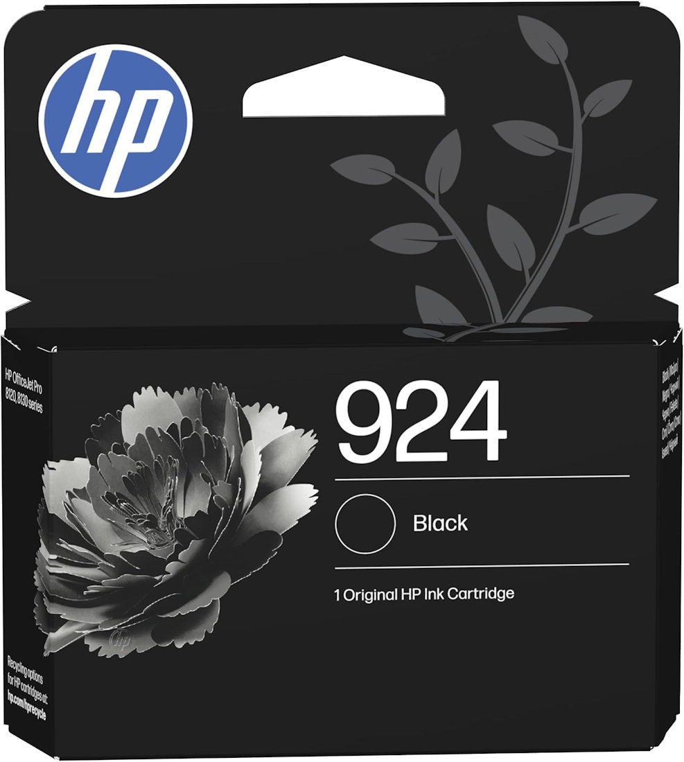 HP 924 Schwarz Original Druckerpatrone