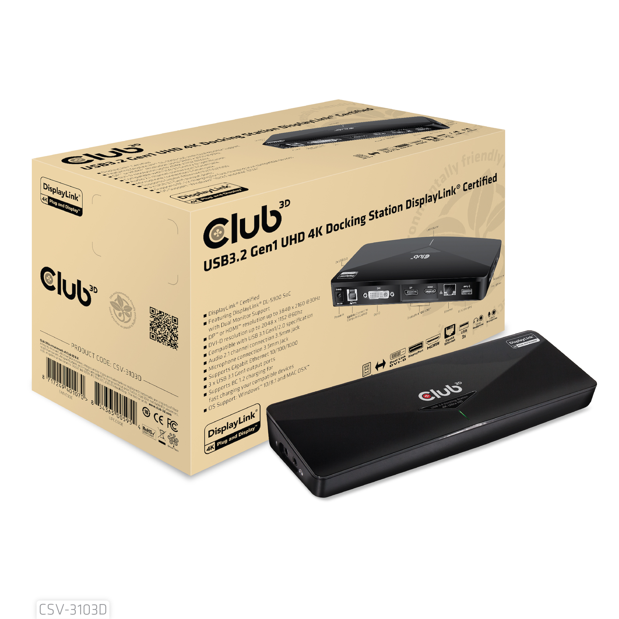 Club 3D CSV-3103D