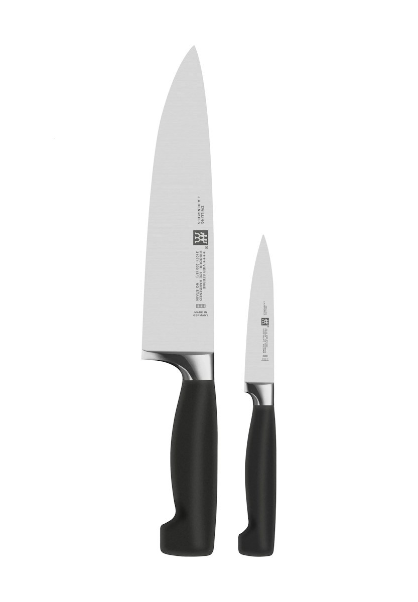 1_1YVY7esYLjhXpr Zwilling VIER STERNE Messerset, 2-tlg - Hochwertiger Edelstahl aus ZWILLING Sonderschmelze