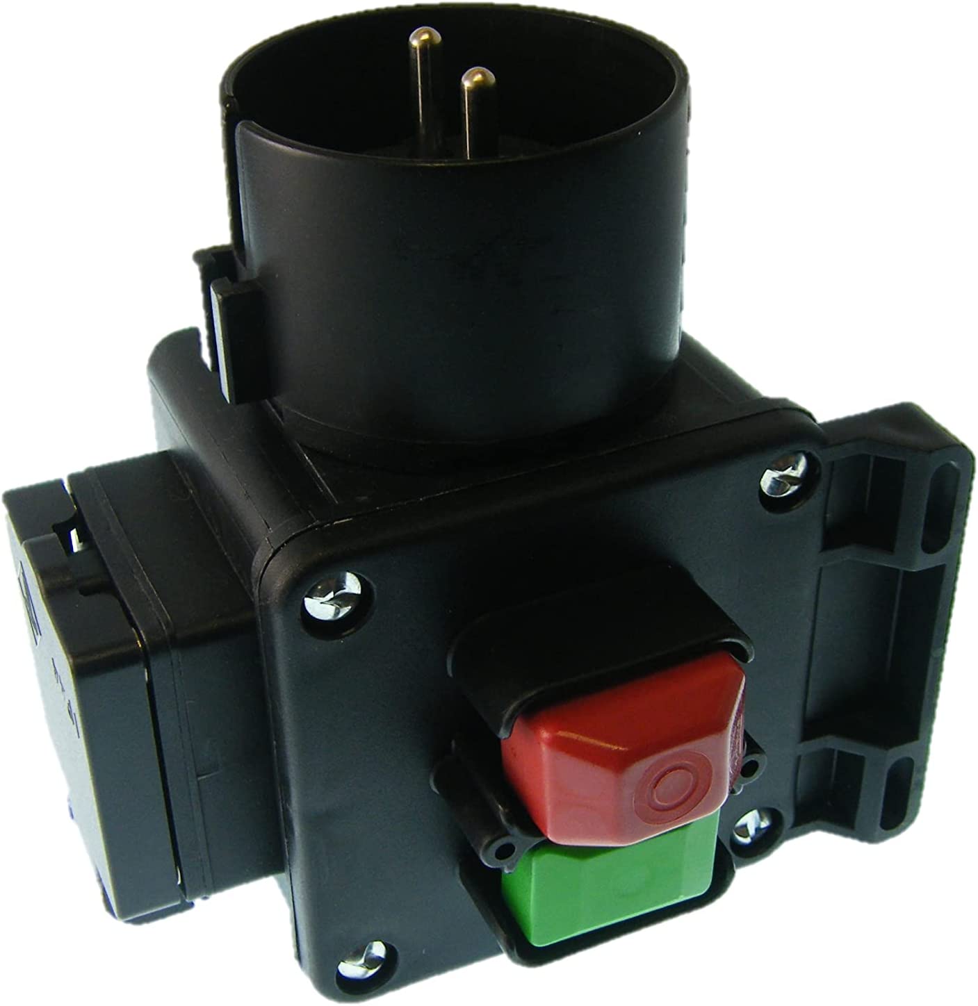 TRIPUS_Sicherheitsschalter-Seite Universell montierbar durch Langlöcher, ideal für Werkzeuge wie Sägen und Bohrmaschinen