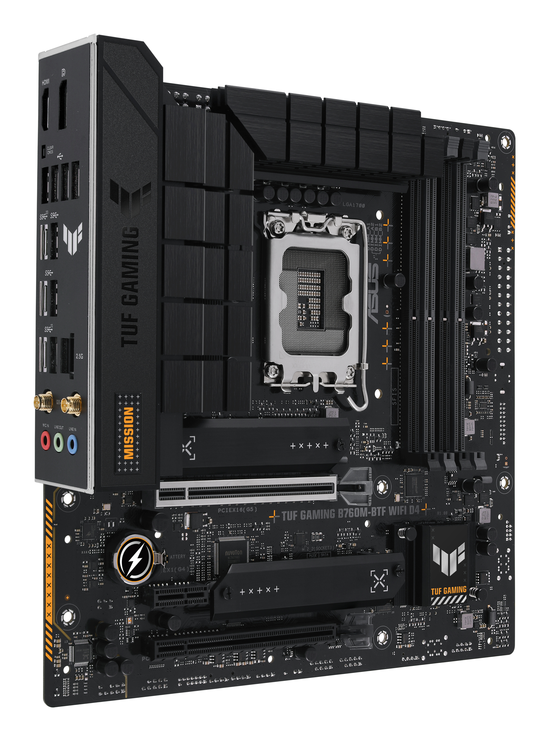 ASUS TUF GAMING B760M-BTF WIFI D4