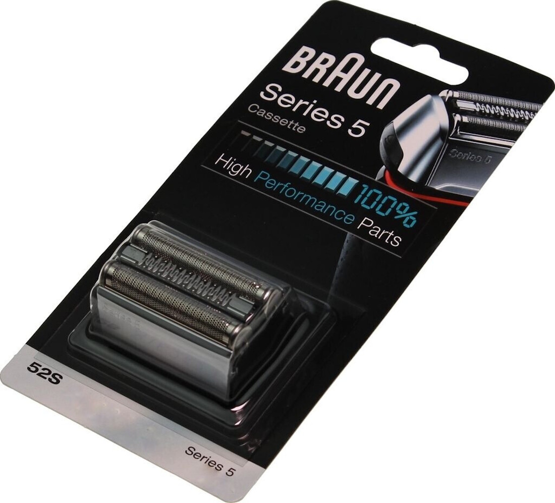 Braun 52S Scherkopf Silber - Verpackung