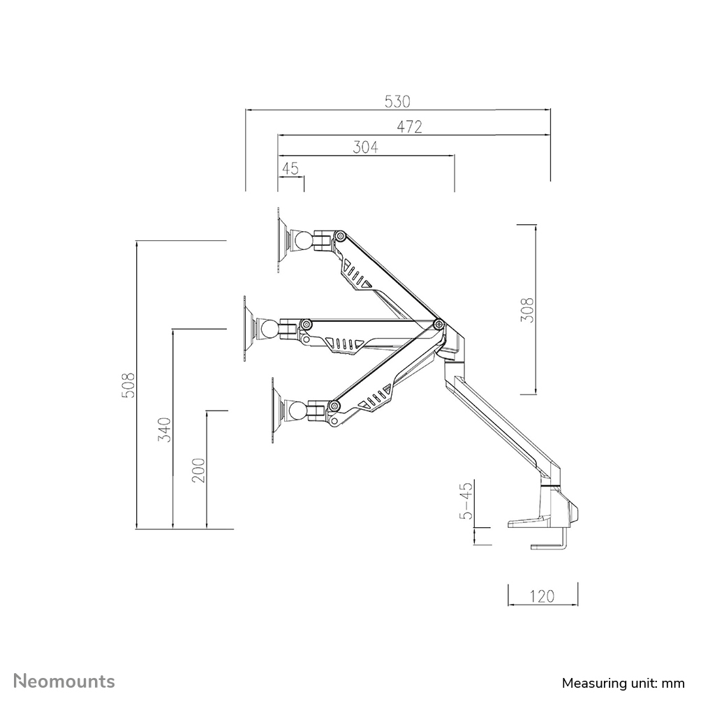 Neomounts FPMA-D750DBLACK2