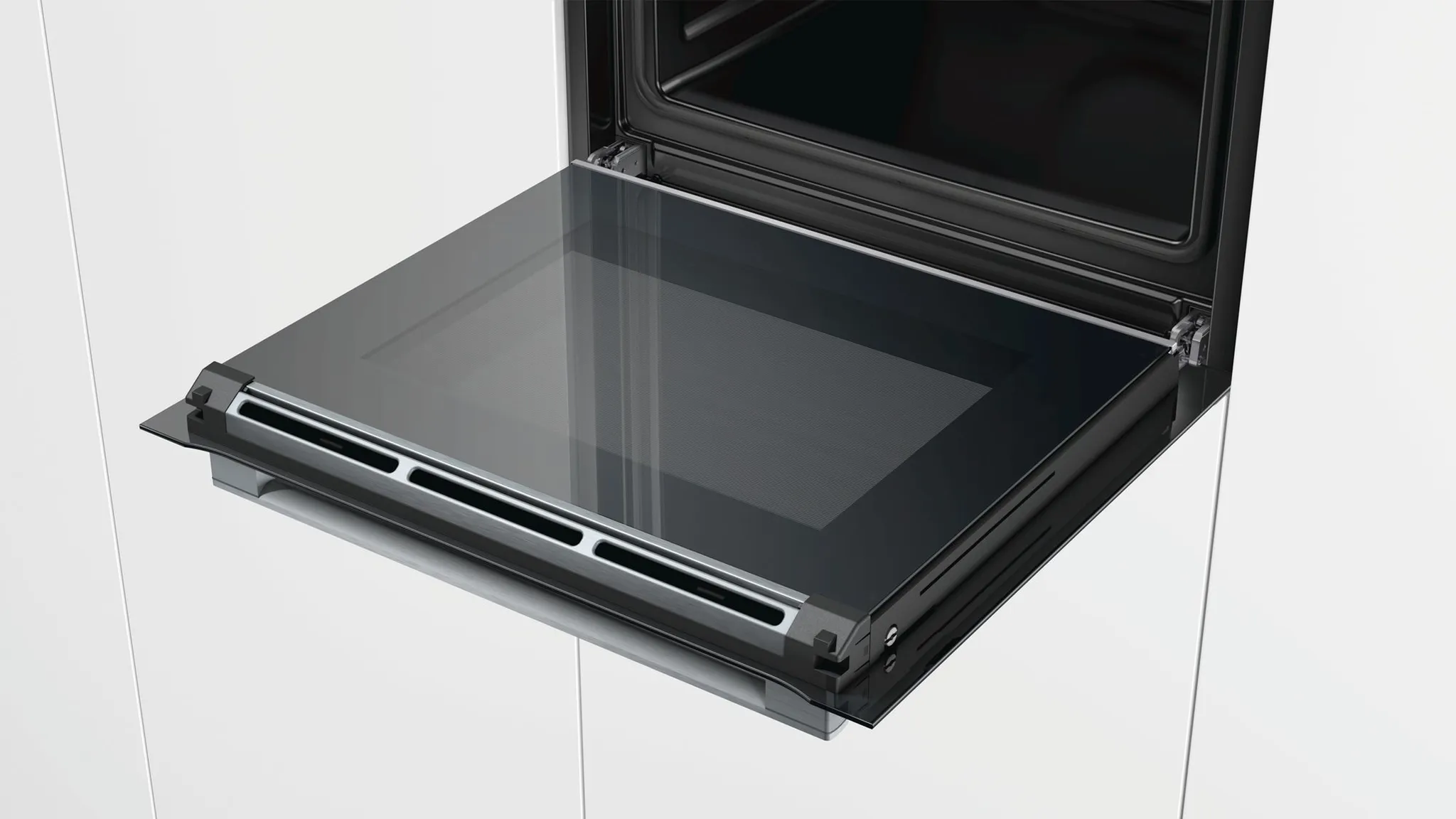 BOSCH Einbau-Backofen Serie 8 Glaß Tür