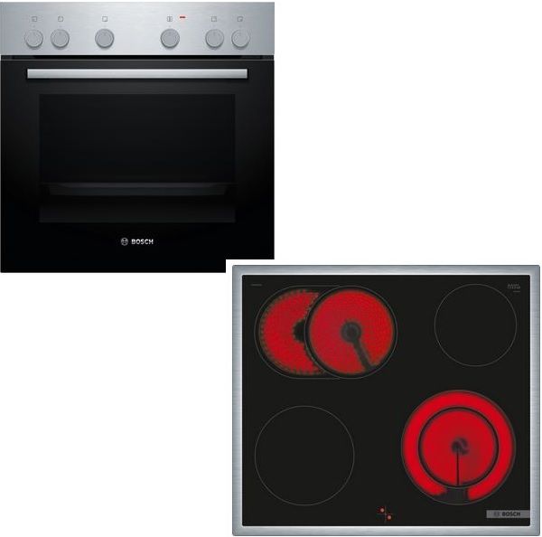 Bosch HND211AR62 Serie 2 Herd-Kochfeld-Kombination Bosch HND211AR62 Herd-Kochfeld-Kombination 60x60cm