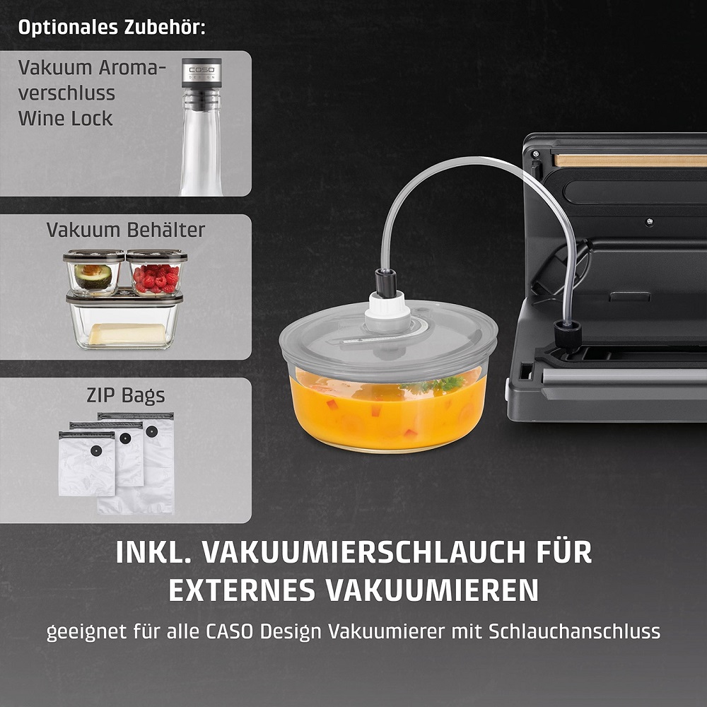 Caso VR 394 Advanced Vakuumierer, Zubehör Inklusive