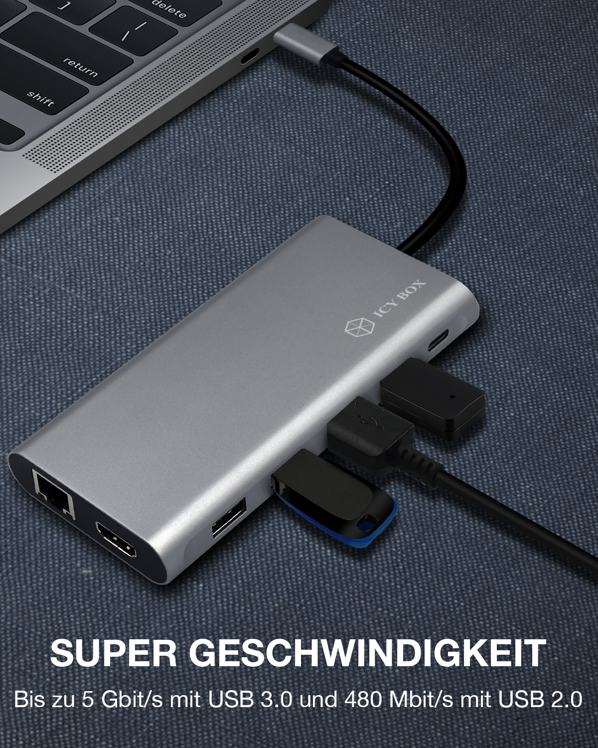 ICY BOX IB-DK4050-CPD