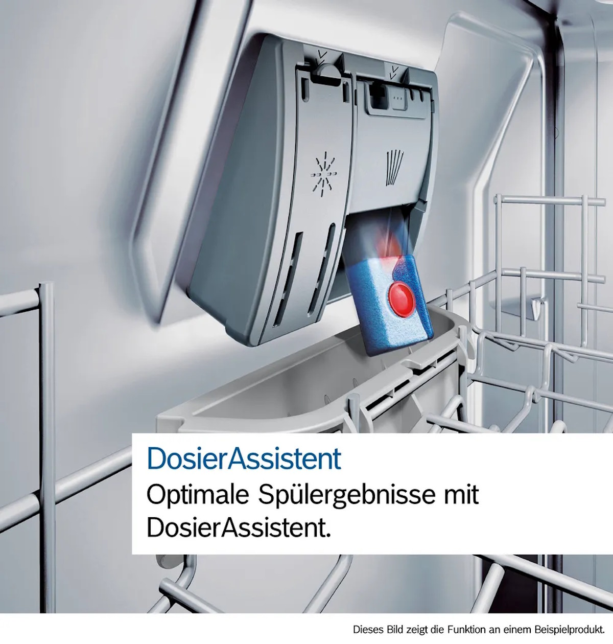 Bosch SMI6ZCS16E, Dosier Assistent für optimale Spülergebnisse